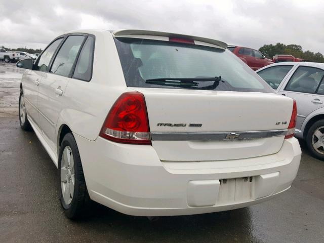 1G1ZT61866F293911 - 2006 CHEVROLET MALIBU MAX WHITE photo 3