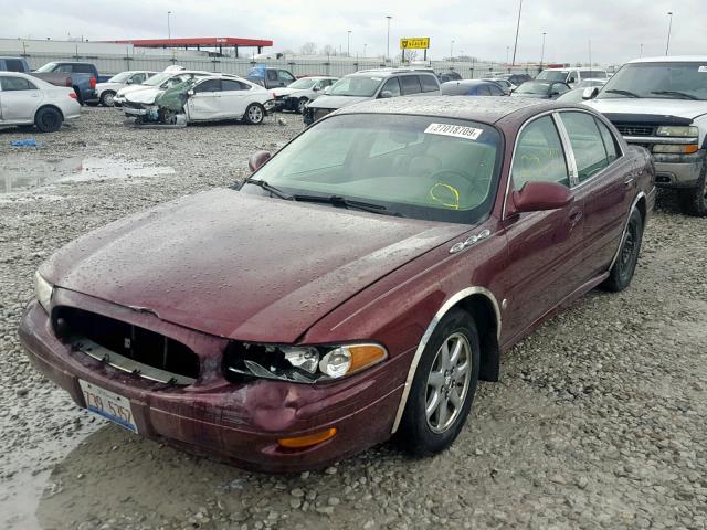 1G4HP52K15U249817 - 2005 BUICK LESABRE CU MAROON photo 2