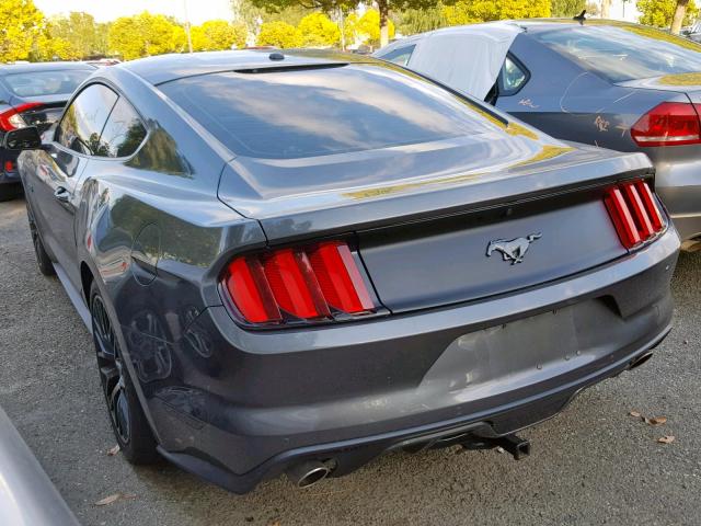 1FA6P8CF4F5325935 - 2015 FORD MUSTANG GT CHARCOAL photo 3