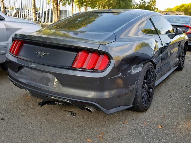 1FA6P8CF4F5325935 - 2015 FORD MUSTANG GT CHARCOAL photo 4