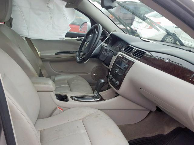 2G1WC5E32D1116966 - 2013 CHEVROLET IMPALA LTZ SILVER photo 5