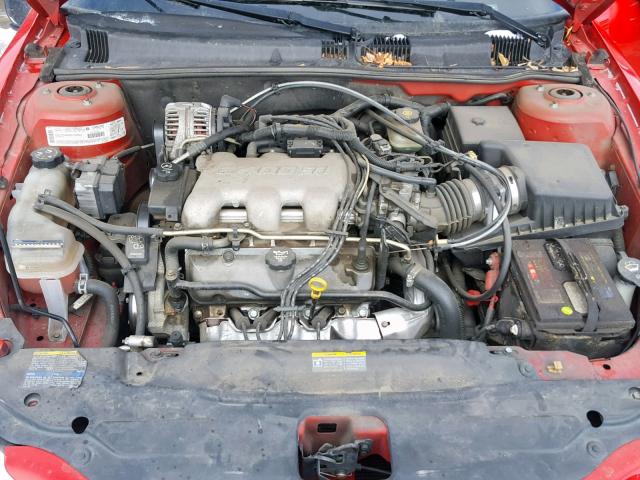 1G2NF52E53C250657 - 2003 PONTIAC GRAND AM S RED photo 7