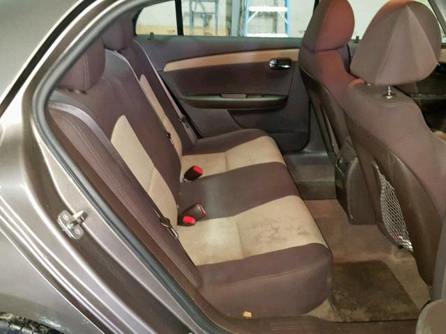 1G1ZC5E16BF362887 - 2011 CHEVROLET MALIBU 1LT BROWN photo 6