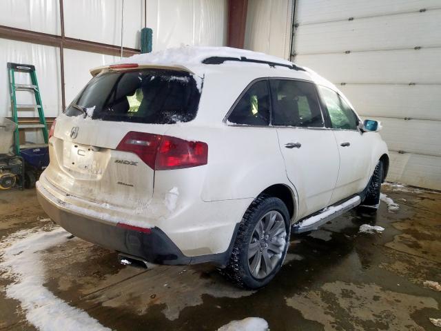 2HNYD2H82CH004834 - 2012 ACURA MDX ADVANCE  photo 4