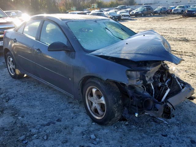 1G2ZF58B574277047 - 2007 PONTIAC G6 VALUE L GRAY photo 1