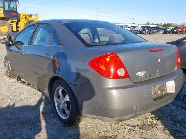 1G2ZF58B574277047 - 2007 PONTIAC G6 VALUE L GRAY photo 3