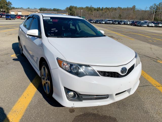 4T1BK1FK7CU013550 - 2012 TOYOTA CAMRY SE WHITE photo 2