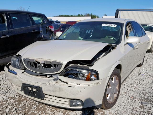 1LNHM86S45Y618621 - 2005 LINCOLN LS WHITE photo 2