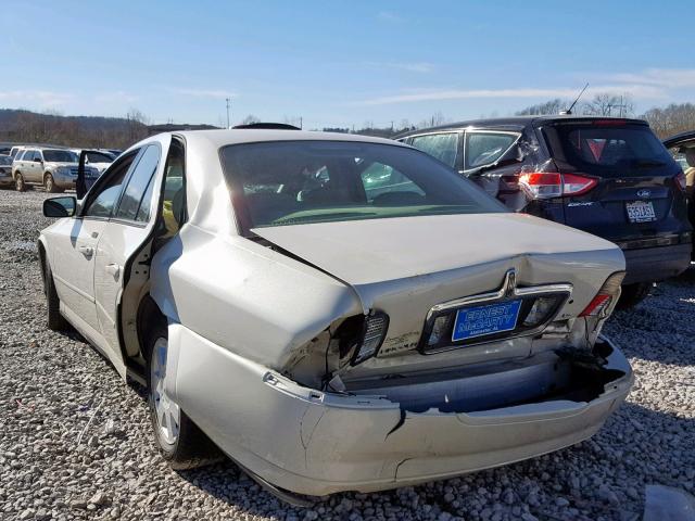 1LNHM86S45Y618621 - 2005 LINCOLN LS WHITE photo 3