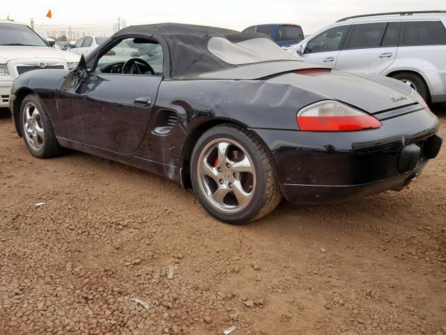 WP0CA2980VS624262 - 1997 PORSCHE BOXSTER BLACK photo 3