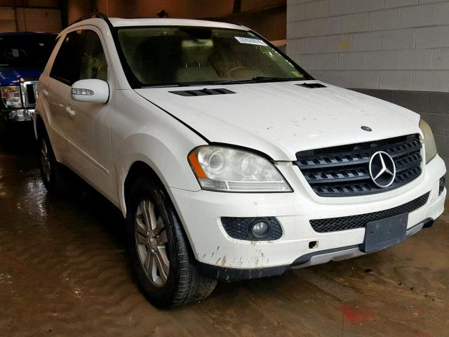 4JGBB86E76A096583 - 2006 MERCEDES-BENZ ML 350 WHITE photo 1