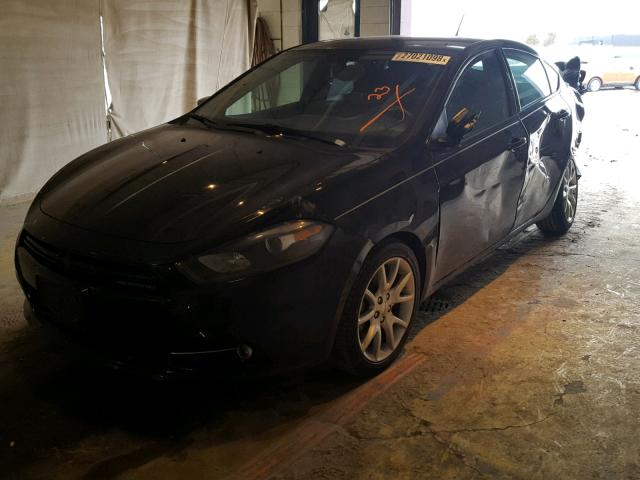 1C3CDFBA5DD289082 - 2013 DODGE DART SXT BLACK photo 2