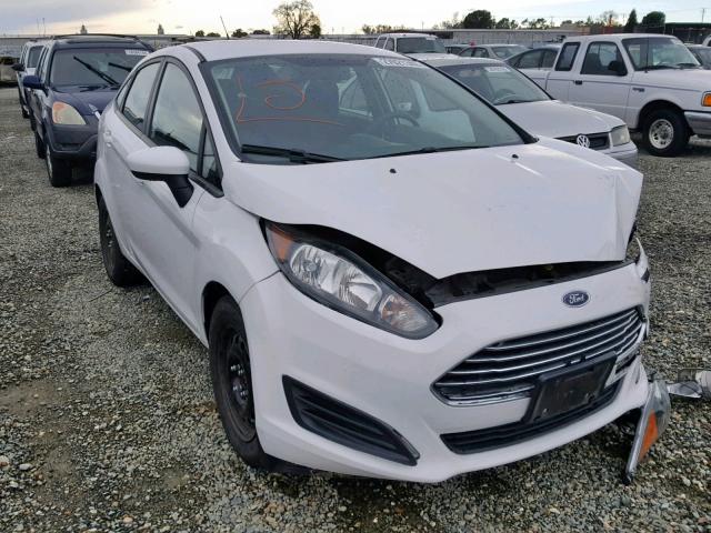 3FADP4AJ1EM235819 - 2014 FORD FIESTA S WHITE photo 1