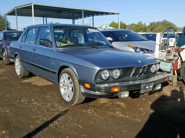 WBADK8302J9886063 - 1988 BMW 528 E AUTO BLUE photo 1