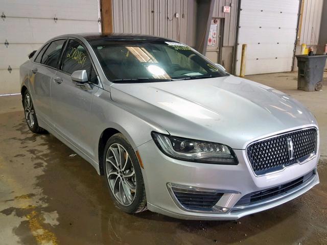 3LN6L5FC8JR603842 - 2018 LINCOLN MKZ RESERV SILVER photo 1