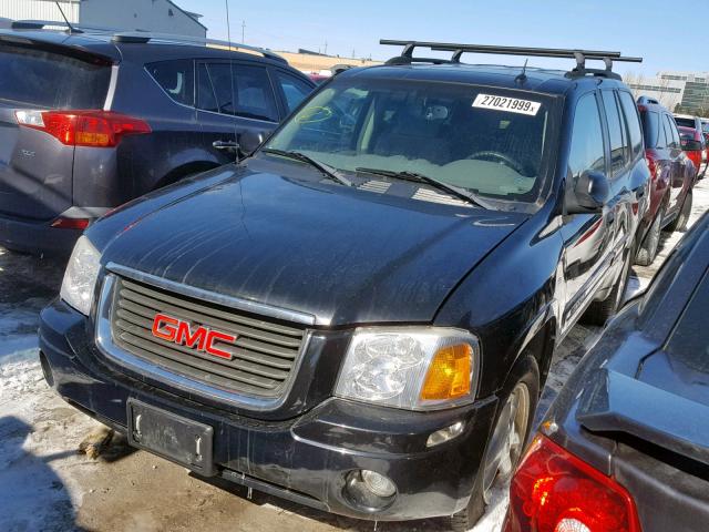 1GKDS13S152313217 - 2005 GMC ENVOY BLACK photo 2