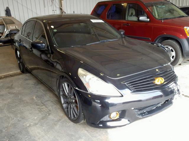 JN1CV6AR0CM674583 - 2012 INFINITI G37 BLACK photo 1