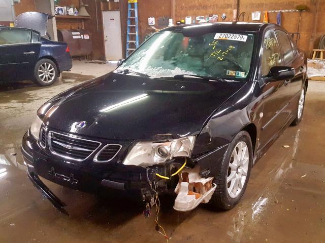 YS3FD49Y441038175 - 2004 SAAB 9-3 ARC BLACK photo 2