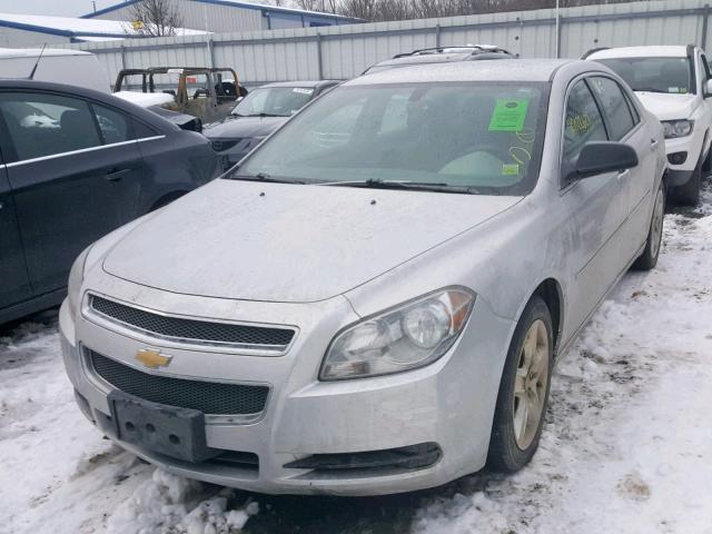 1G1ZA5EU9CF392077 - 2012 CHEVROLET MALIBU LS SILVER photo 2