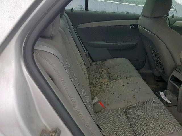 1G1ZA5EU9CF392077 - 2012 CHEVROLET MALIBU LS SILVER photo 6