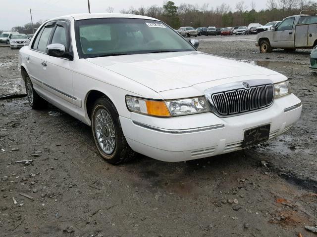 2MEFM74W5YX668443 - 2000 MERCURY GRAND MARQ WHITE photo 1