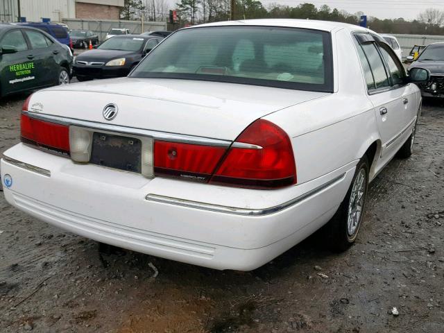 2MEFM74W5YX668443 - 2000 MERCURY GRAND MARQ WHITE photo 4