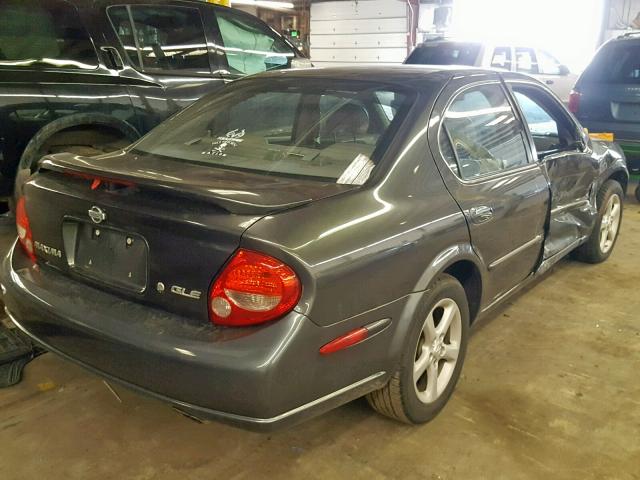 JN1CA31A71T112655 - 2001 NISSAN MAXIMA GXE GREEN photo 4