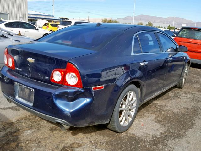 1G1ZK57778F178961 - 2008 CHEVROLET MALIBU LTZ BLUE photo 4