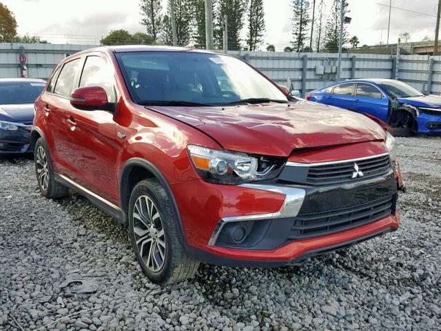 JA4AP3AU7HZ005183 - 2017 MITSUBISHI OUTLANDER RED photo 1