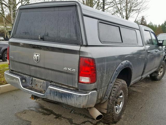 3D7UT2CL7BG539116 - 2011 DODGE RAM 2500 GRAY photo 4