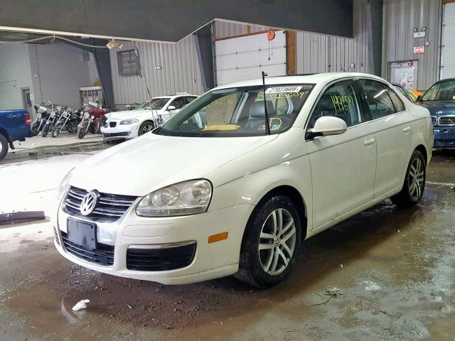 3VWSG81K56M641294 - 2006 VOLKSWAGEN JETTA 2.5 WHITE photo 2