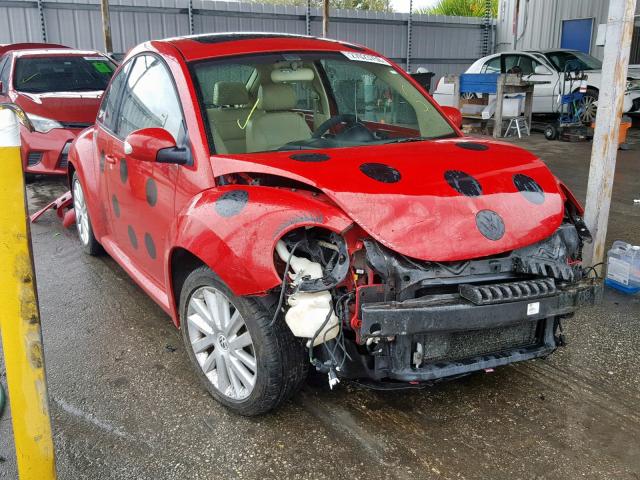 3VWRW31CX8M520826 - 2008 VOLKSWAGEN NEW BEETLE Rot Foto 1