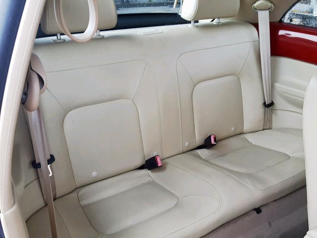 3VWRW31CX8M520826 - 2008 VOLKSWAGEN NEW BEETLE Rot Foto 6