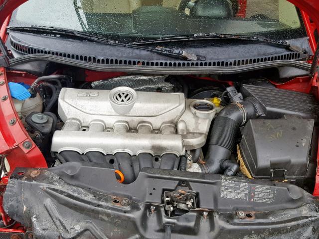 3VWRW31CX8M520826 - 2008 VOLKSWAGEN NEW BEETLE Rot Foto 7