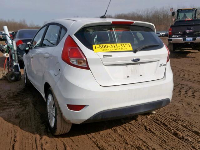 3FADP4TJ5GM172370 - 2016 FORD FIESTA S WHITE photo 3