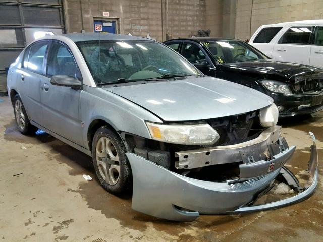 1G8AK52F33Z127221 - 2003 SATURN ION LEVEL SILVER photo 1
