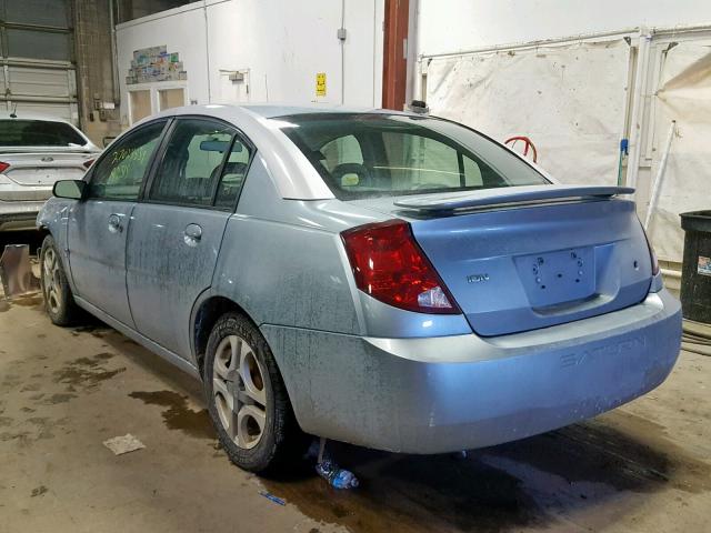 1G8AK52F33Z127221 - 2003 SATURN ION LEVEL SILVER photo 3
