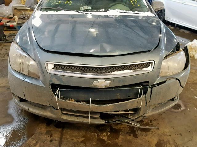 1G1ZG57B49F123648 - 2009 CHEVROLET MALIBU LS GRAY photo 9