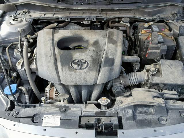 3MYDLBZV8GY137319 - 2016 TOYOTA SCION IA GRAY photo 7