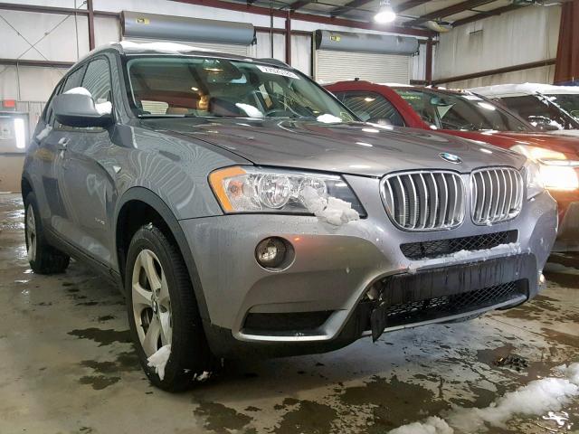 5UXWX5C53CL719187 - 2012 BMW X3 XDRIVE2 GRAY photo 1