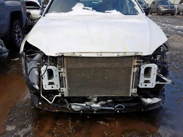 1C3CCBAB4DN685617 - 2013 CHRYSLER 200 LX WHITE photo 9