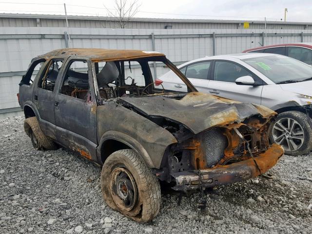 1GNDT13W6T2189977 - 1996 CHEVROLET BLAZER BURN photo 1