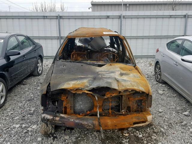 1GNDT13W6T2189977 - 1996 CHEVROLET BLAZER BURN photo 9