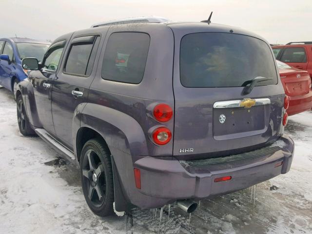 3GNDA33P67S576999 - 2007 CHEVROLET HHR LT PURPLE photo 3