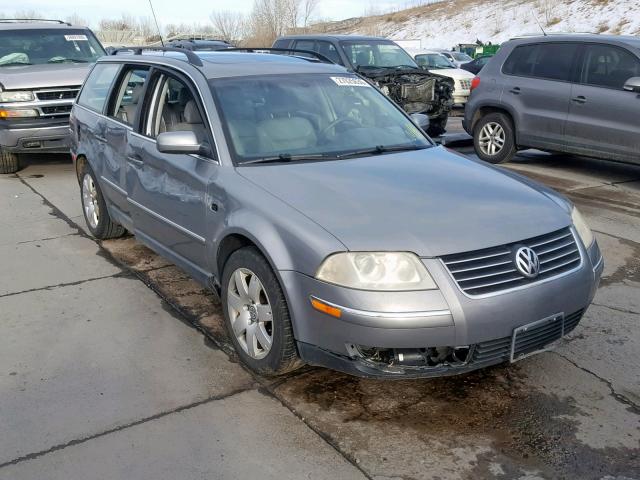 WVWWH63B93E125959 - 2003 VOLKSWAGEN PASSAT GLX 灰色 照片 1