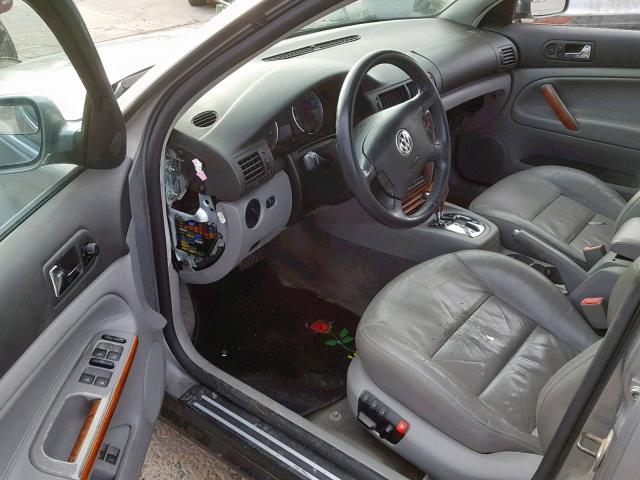 WVWWH63B93E125959 - 2003 VOLKSWAGEN PASSAT GLX 灰色 照片 9