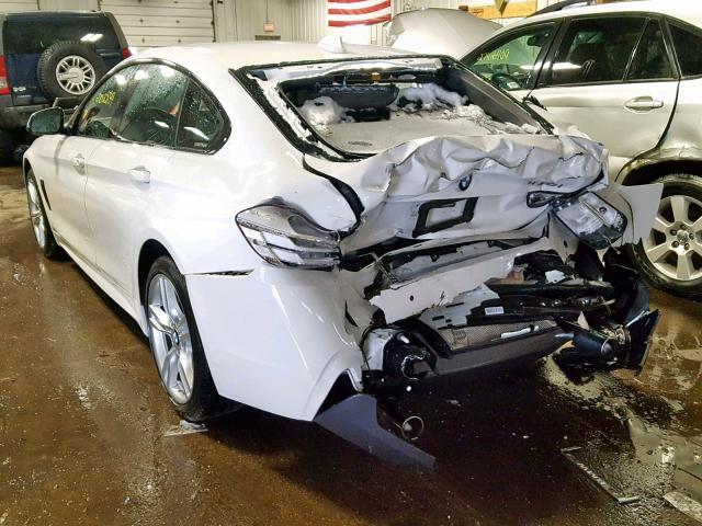 WBA4E5C56HG188899 - 2017 BMW 440XI GRAN WHITE photo 3