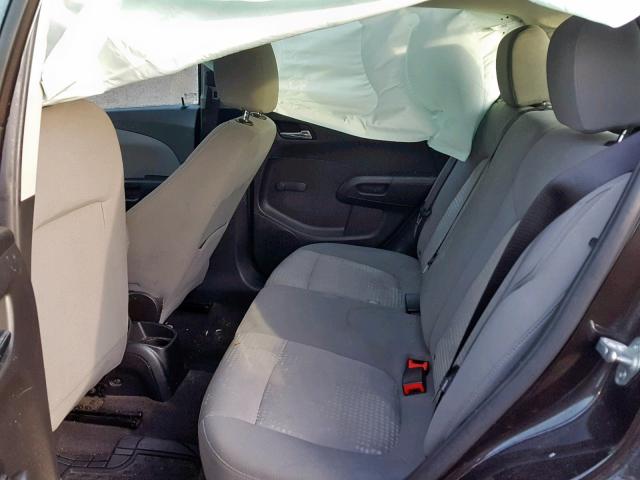 1G1JA6SG1D4219040 - 2013 CHEVROLET SONIC LS 棕色 照片 6