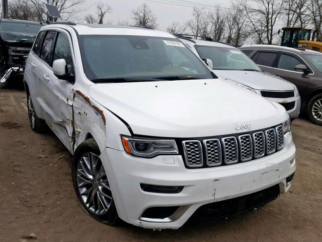 1C4RJFJT1HC769665 - 2017 JEEP GRAND CHER WHITE photo 1