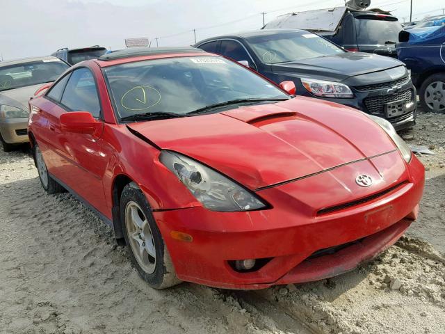 JTDDR32T530166082 - 2003 TOYOTA CELICA GT RED photo 1